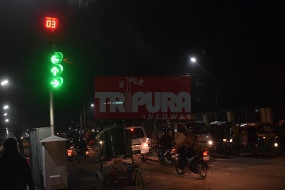 After 70 yrs of Independence, Tripuraâ€™s Capital City gets traffic lights